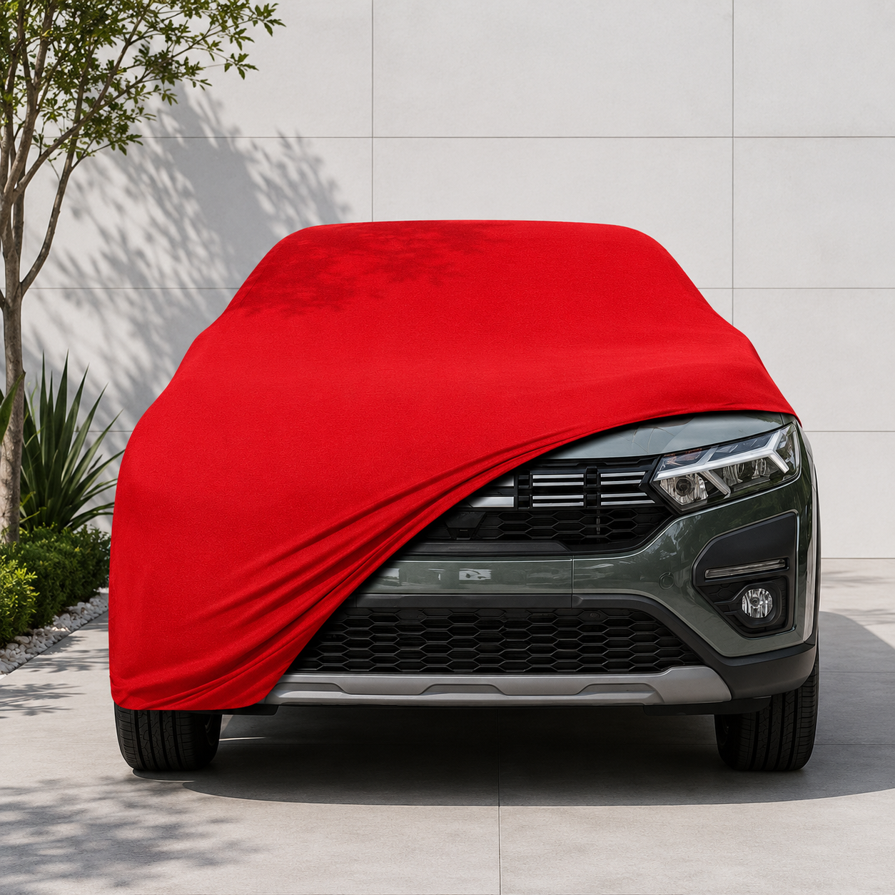 Dacia Sandero Stepway (2020 – Günümüz) Araba Brandası Yazlık Kumaş Oto Branda – Araca Özel Uyum