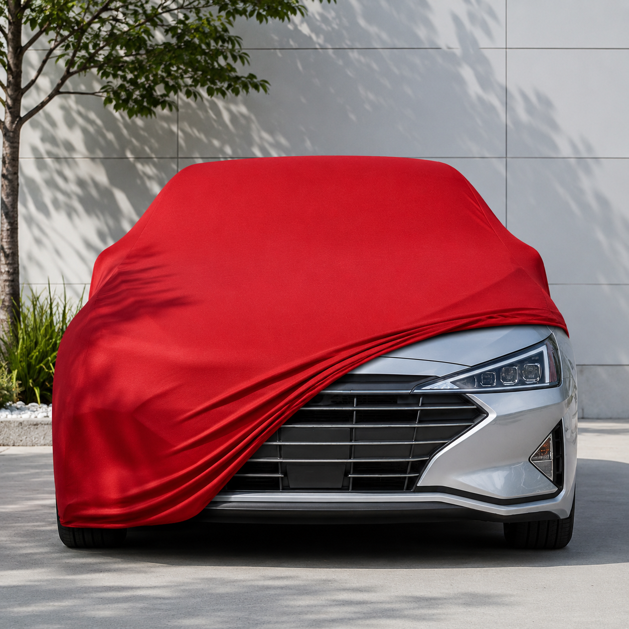 Hyundai Elantra (2015 – 2020) Araba Brandası Yazlık Kumaş Oto Branda – Araca Özel Uyum