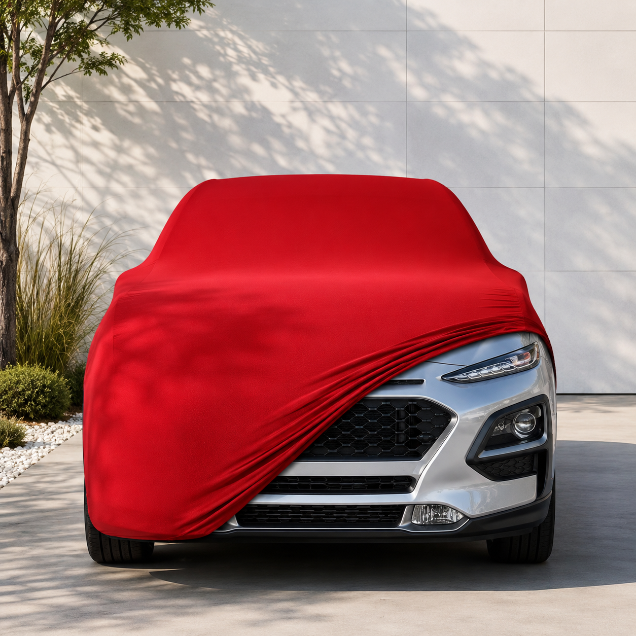 Hyundai Kona (2017 – 2023) Araba Brandası Yazlık Kumaş Oto Branda – Araca Özel Uyum