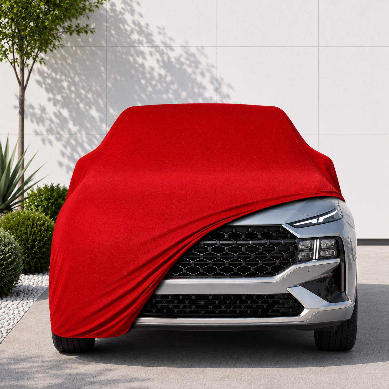 Hyundai Santa Fe (2018 – 2024) Araba Brandası Yazlık Kumaş Oto Branda – Araca Özel Uyum
