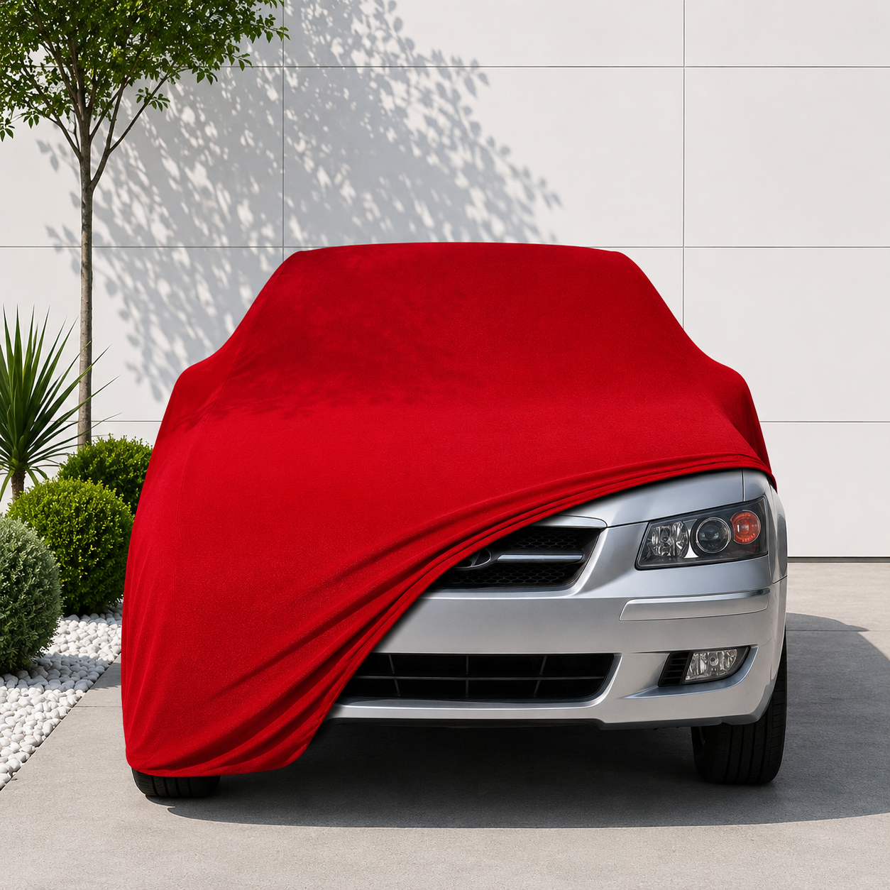 Hyundai Sonata (2004 – 2008) Araba Brandası Yazlık Kumaş Oto Branda – Araca Özel Uyum