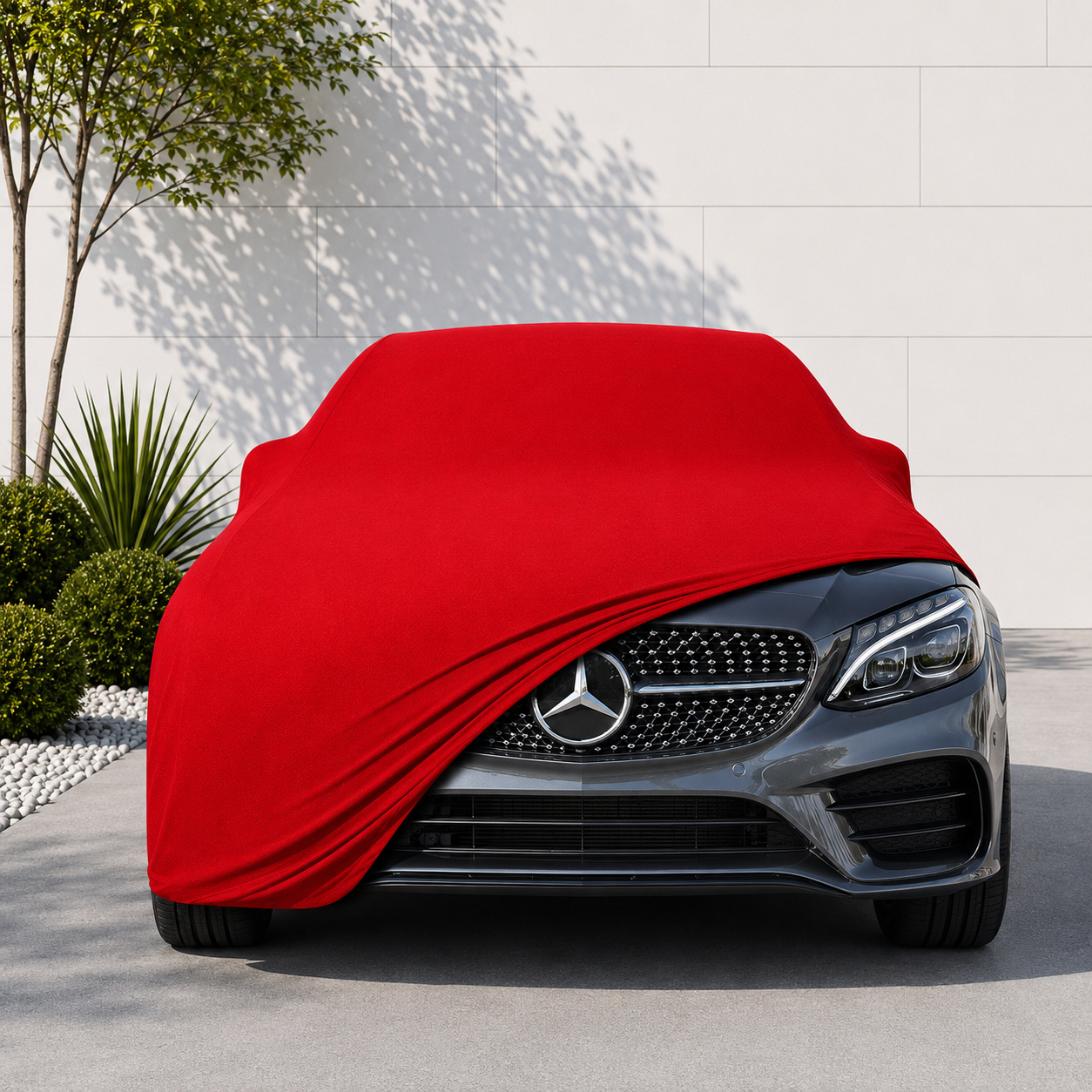 Mercedes Benz C-Serisi Sedan (W206) 2021 - 2026 Araba Brandası Yazlık Kumaş Oto Branda – Araca Özel Uyum