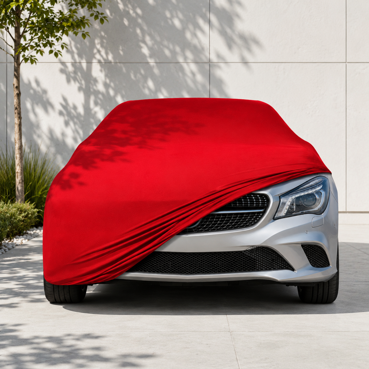 Mercedes Benz CLA-Serisi Coupe (C117) 2013 - 2019 Araba Brandası Yazlık Kumaş Oto Branda – Araca Özel Uyum