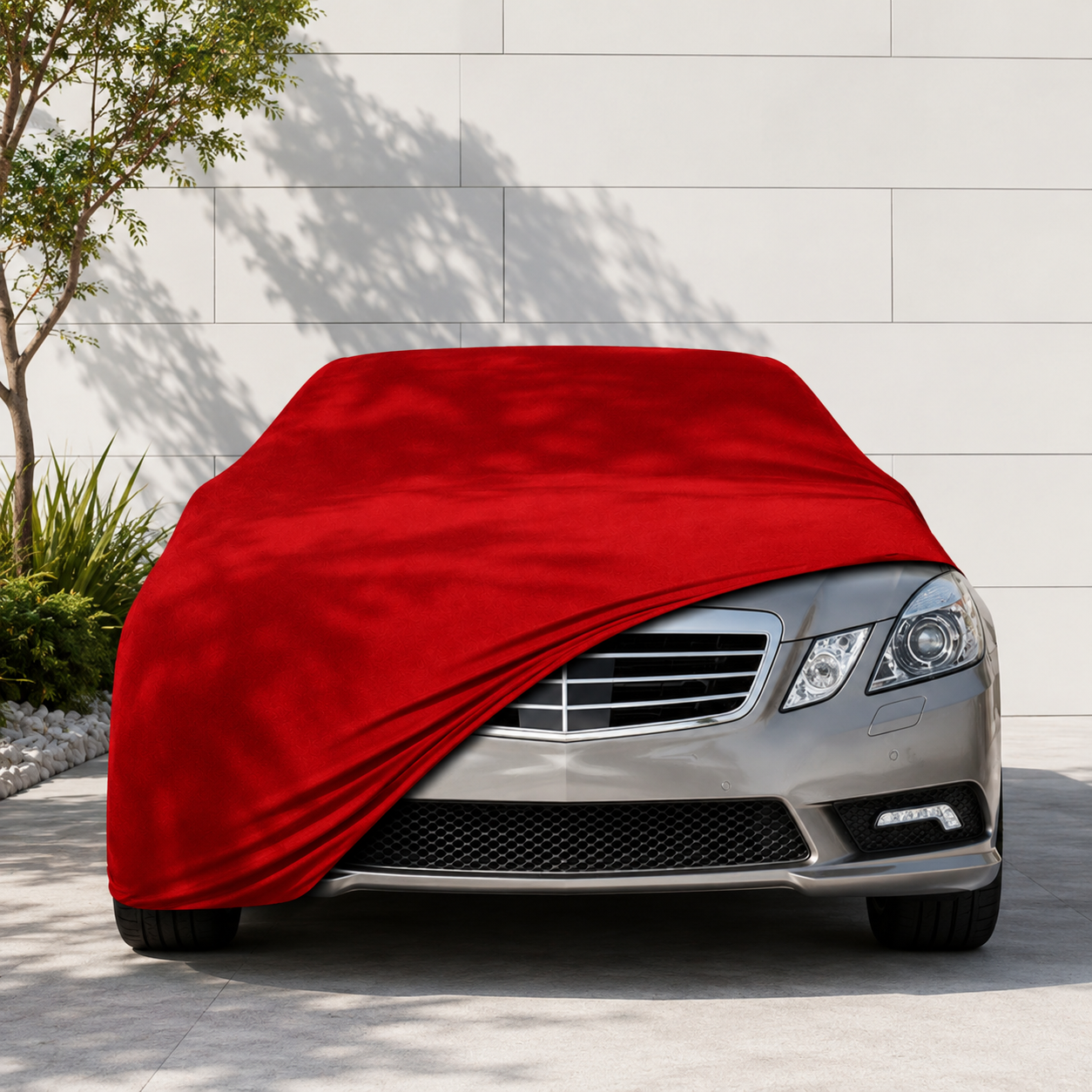 Mercedes Benz E-Serisi Station Wagon (S212) 2009 - 2016 Araba Brandası Yazlık Kumaş Oto Branda – Araca Özel Uyum