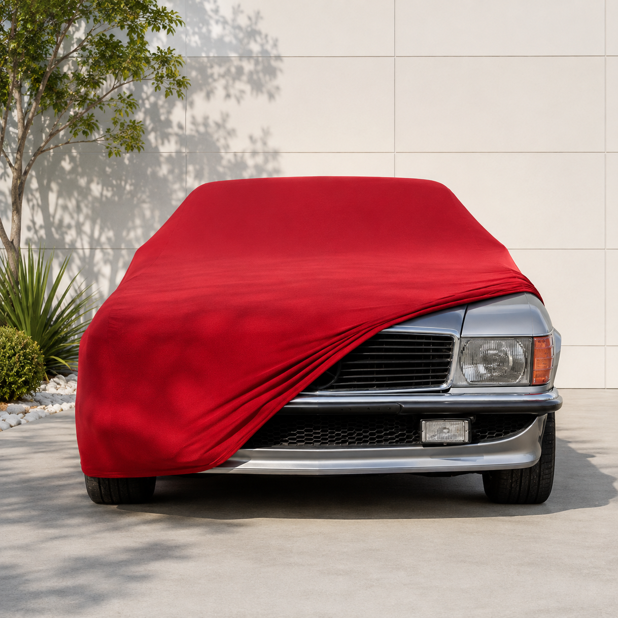 Mercedes Benz SL-Serisi Roadster (R107) 1971 - 1989 Araba Brandası Yazlık Kumaş Oto Branda – Araca Özel Uyum