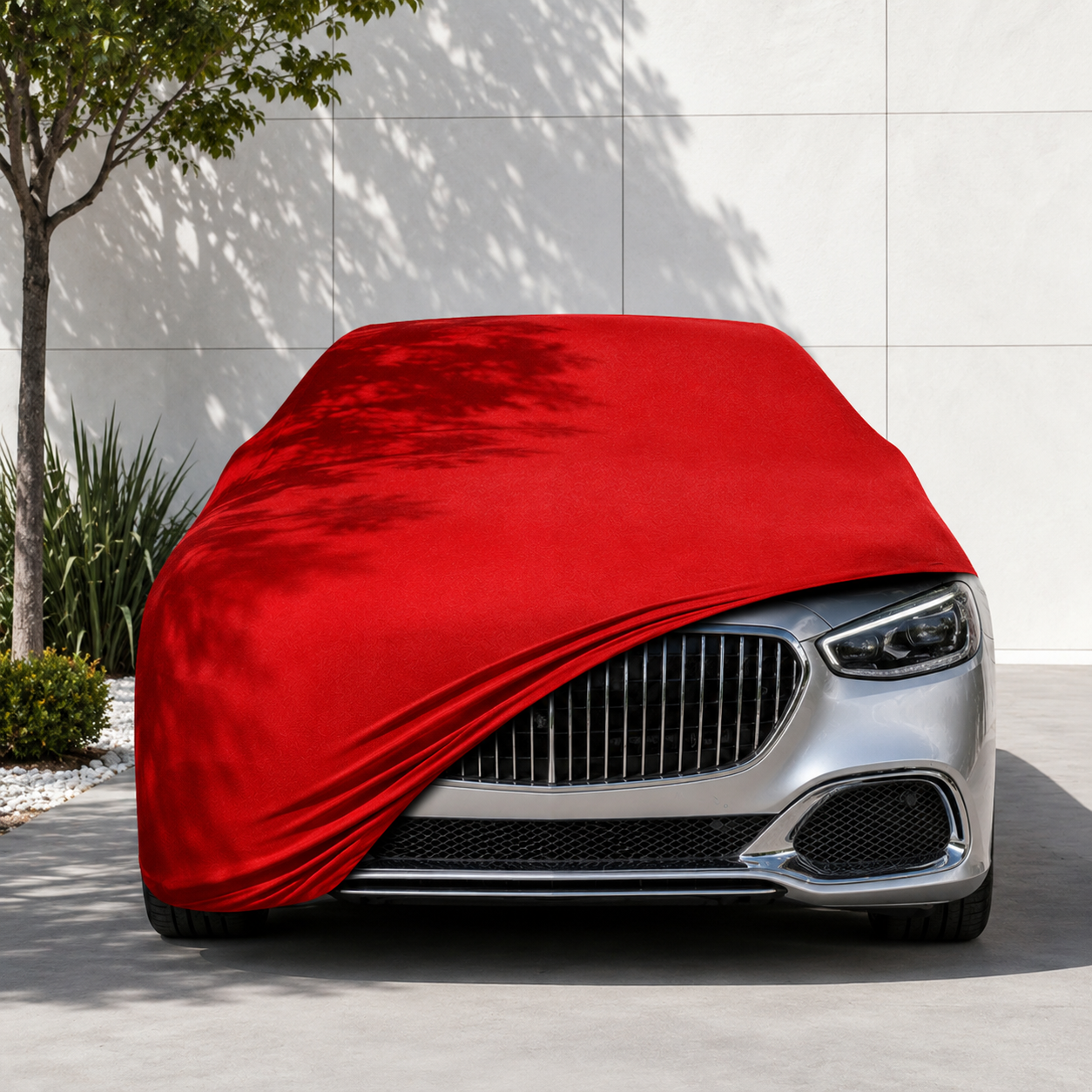 Mercedes Benz S-Serisi Sedan Extra Long (Z223) 2021 - 2026 Araba Brandası Yazlık Kumaş Oto Branda – Araca Özel Uyum
