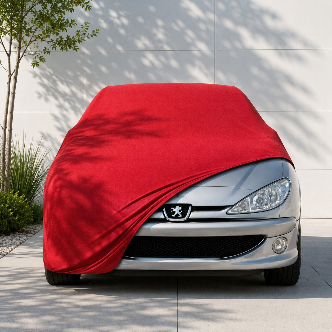 Peugeot 206 Sedan 2006 - 2010Araba Brandası Yazlık Kumaş Oto Branda – Araca Özel Uyum