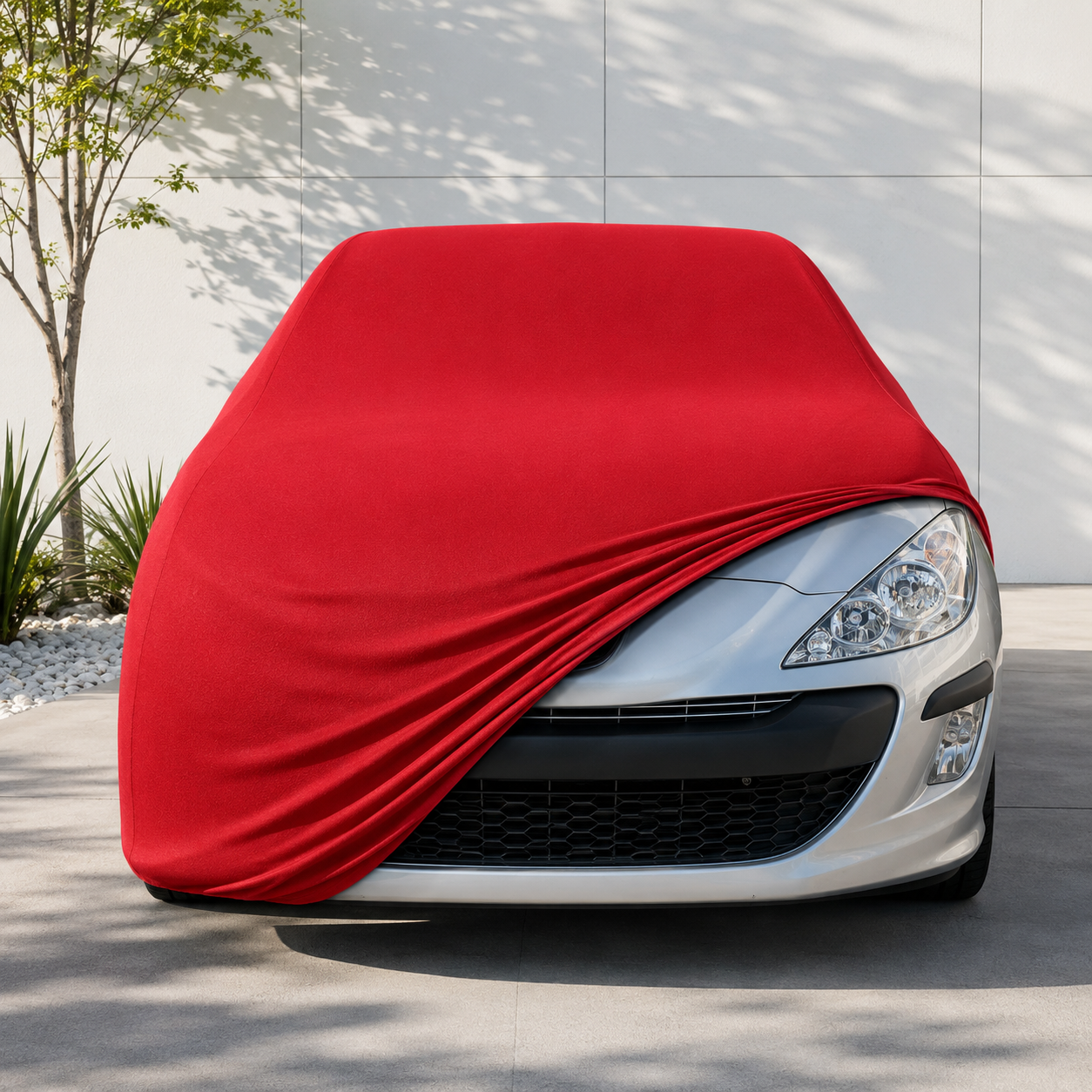 Peugeot 308 Hatchback 2007 - 2013 Araba Brandası Yazlık Kumaş Oto Branda – Araca Özel Uyum