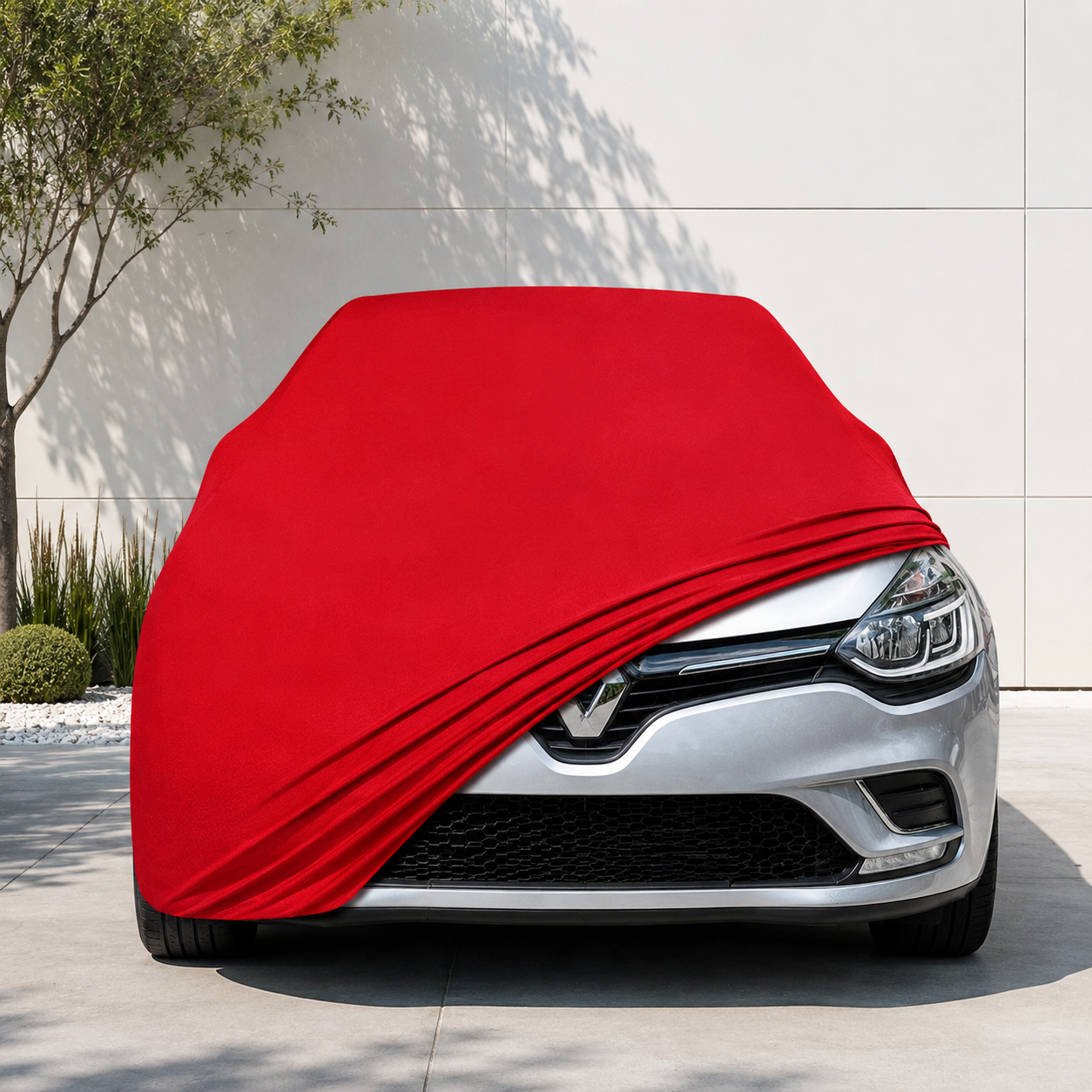 Renault Clio 2012 - 2016 Araba Brandası Yazlık Kumaş Oto Branda – Araca Özel Uyum