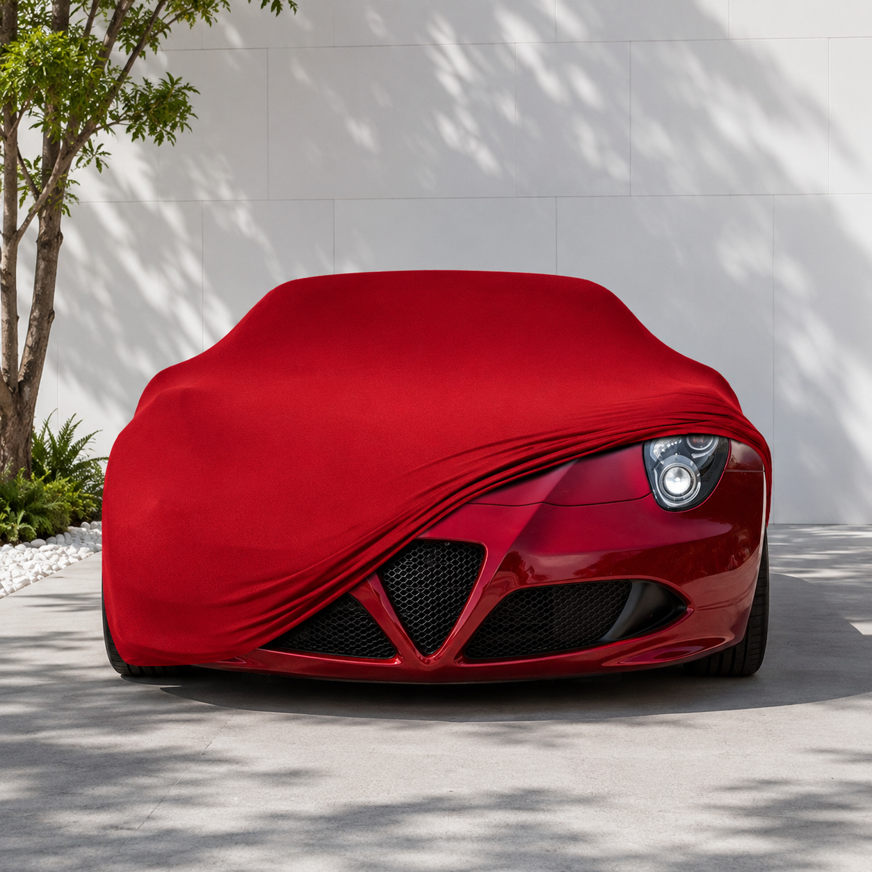 Alfa Romeo 4C Coupe Araba Brandası Yazlık Kumaş Oto Branda – Araca Özel Uyum