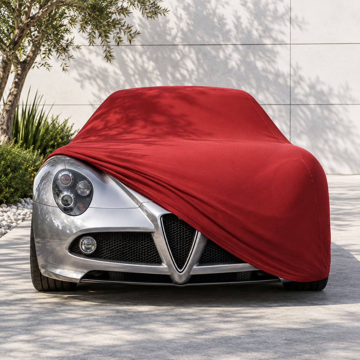 Alfa Romeo 8C Spider Roadster Araba Brandası Yazlık Kumaş Oto Branda – Araca Özel Uyum