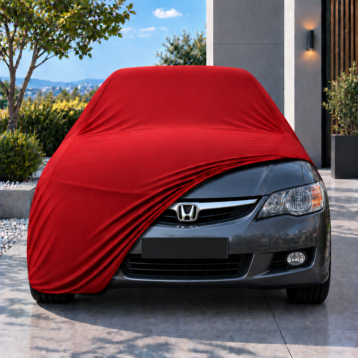 Honda Civic Sedan 2006-2011 Araba Brandası Yazlık Kumaş Oto Branda – Araca Özel Uyum