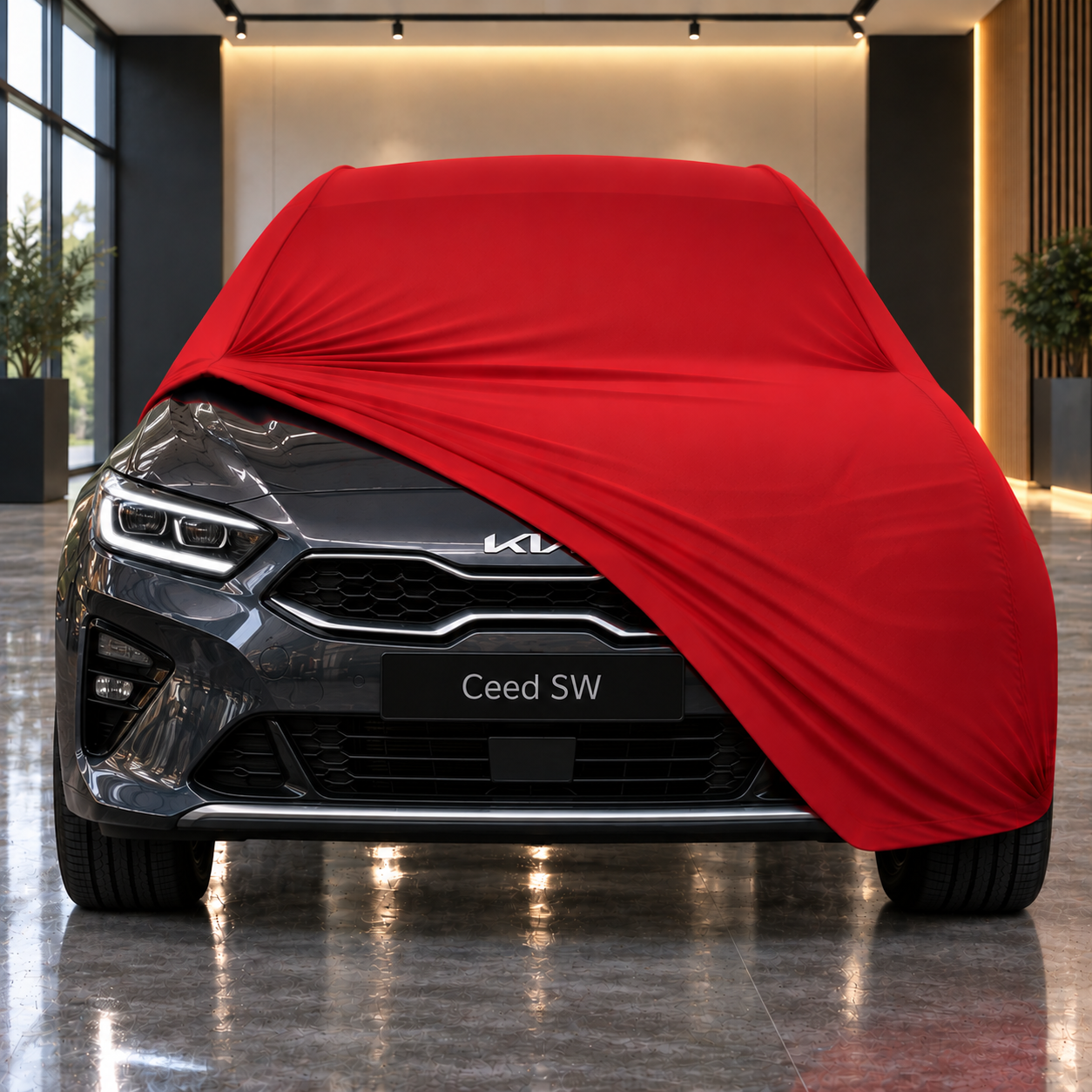 KİA Ceed SW 2021-2025 Araba Brandası Yazlık Kumaş Oto Branda – Araca Özel Uyum