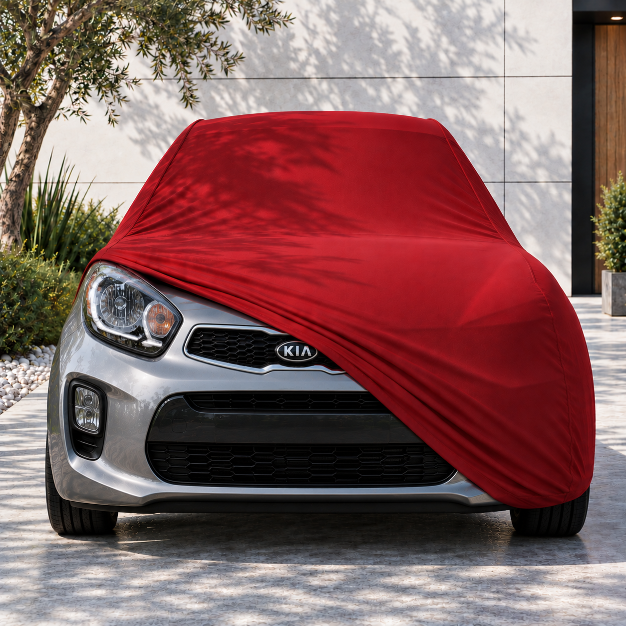 KİA Picanto Hatchback (5 Kapılı) 2011-2017 Araba Brandası Yazlık Kumaş Oto Branda – Araca Özel Uyum