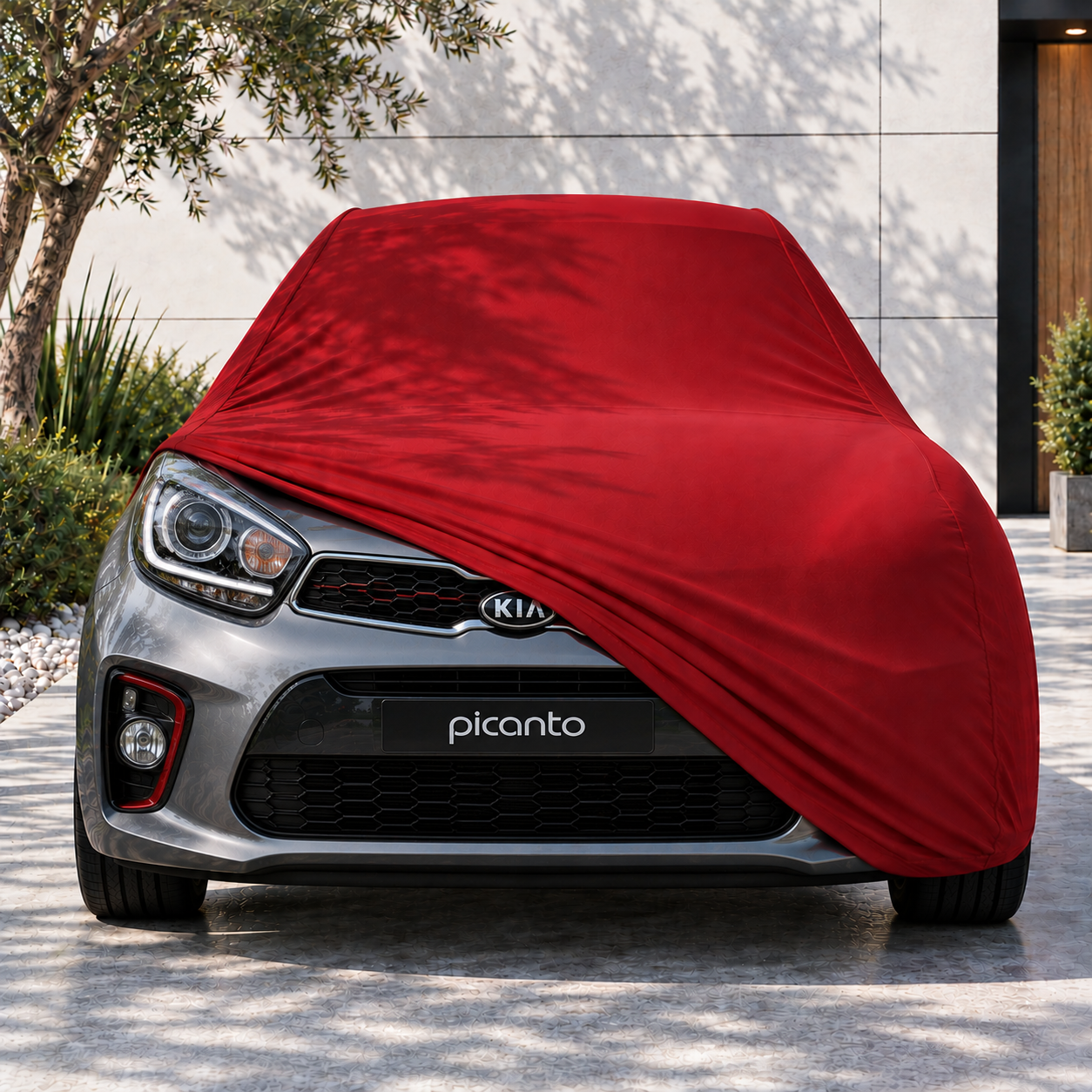 KİA Picanto 2017-2020 Araba Brandası Yazlık Kumaş Oto Branda – Araca Özel Uyum