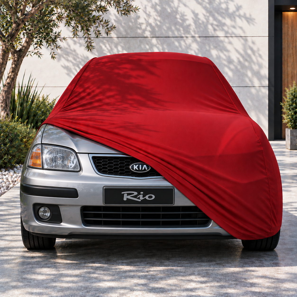KİA Rio Sedan 2000-2005 Araba Brandası Yazlık Kumaş Oto Branda – Araca Özel Uyum
