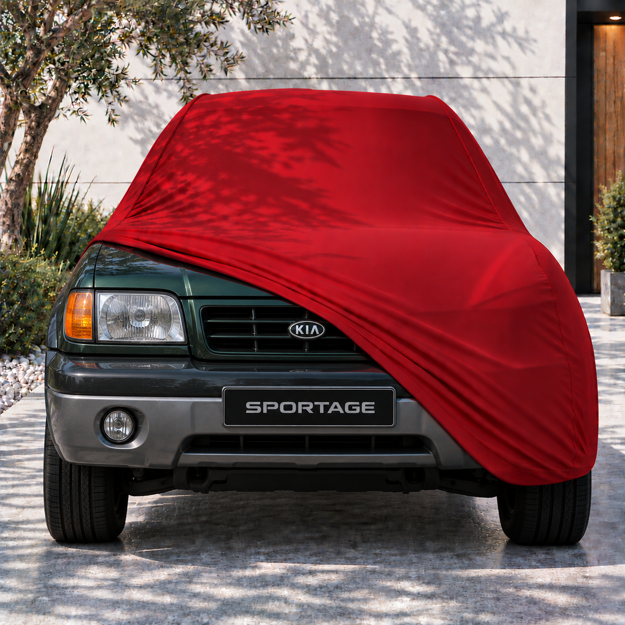 KİA Sportage 1993-2004 Araba Brandası Yazlık Kumaş Oto Branda – Araca Özel Uyum