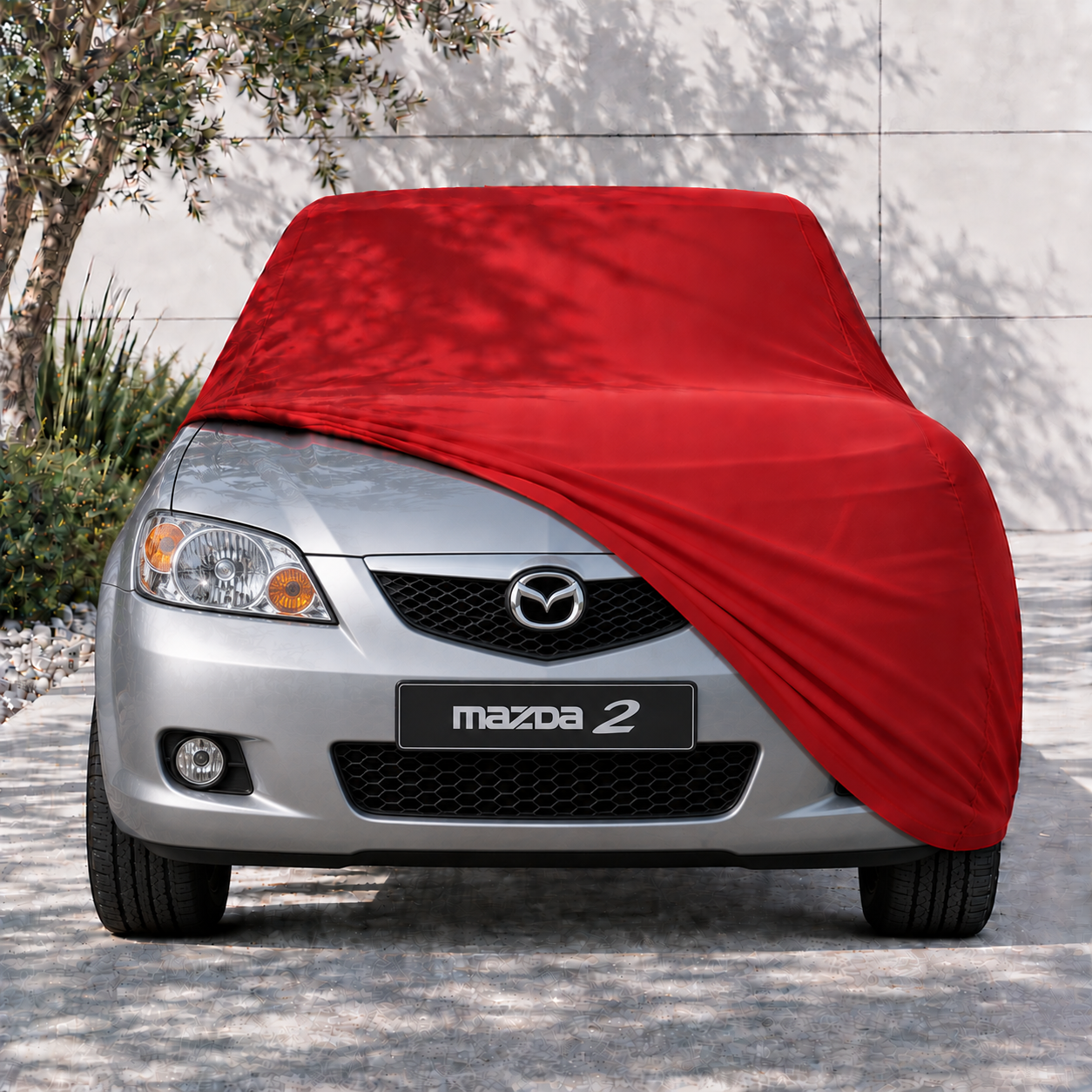 Mazda 2 2003-2007 Araba Brandası Yazlık Kumaş Oto Branda – Araca Özel Uyum