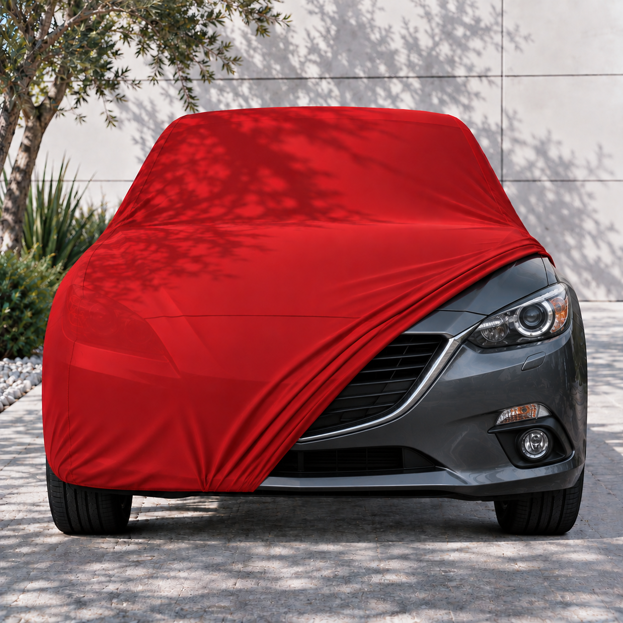 Mazda 3 Sedan 2013-2019 Araba Brandası Yazlık Kumaş Oto Branda – Araca Özel Uyum