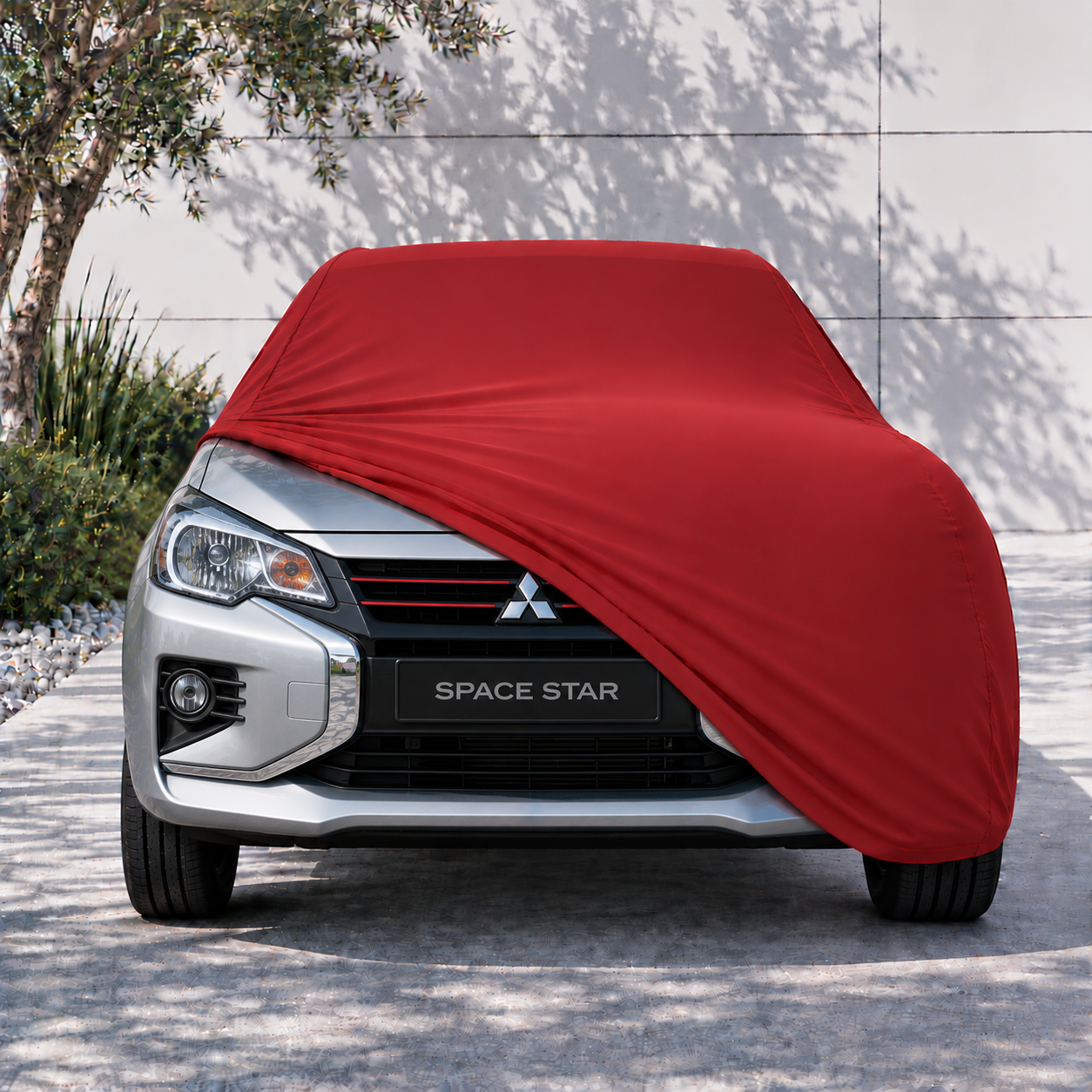 Mitsubishi Space Star 2016-2020 Araba Brandası Yazlık Kumaş Oto Branda – Araca Özel Uyum