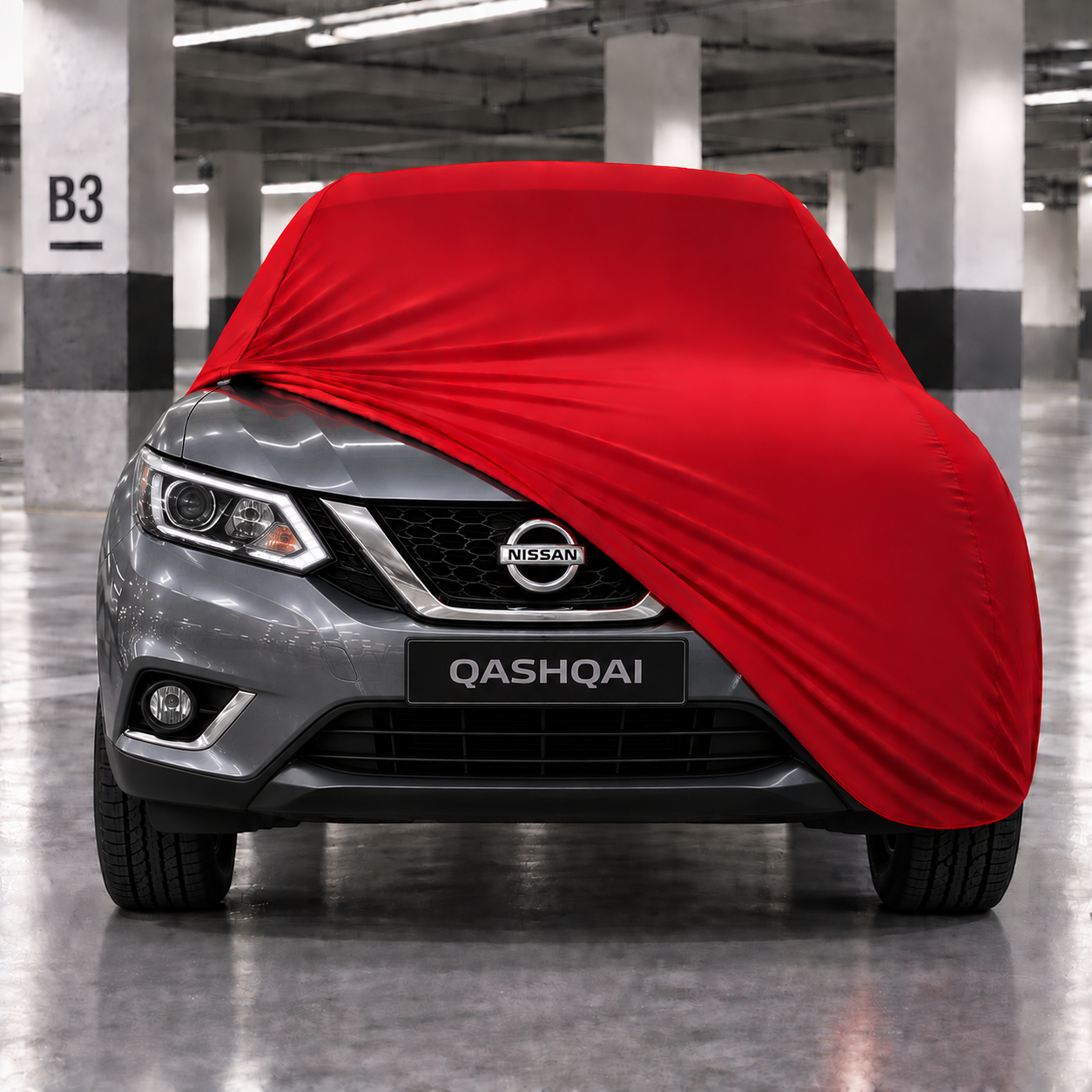 Nissan Qashqai 2014-2021 Araba Brandası Yazlık Kumaş Oto Branda – Araca Özel Uyum
