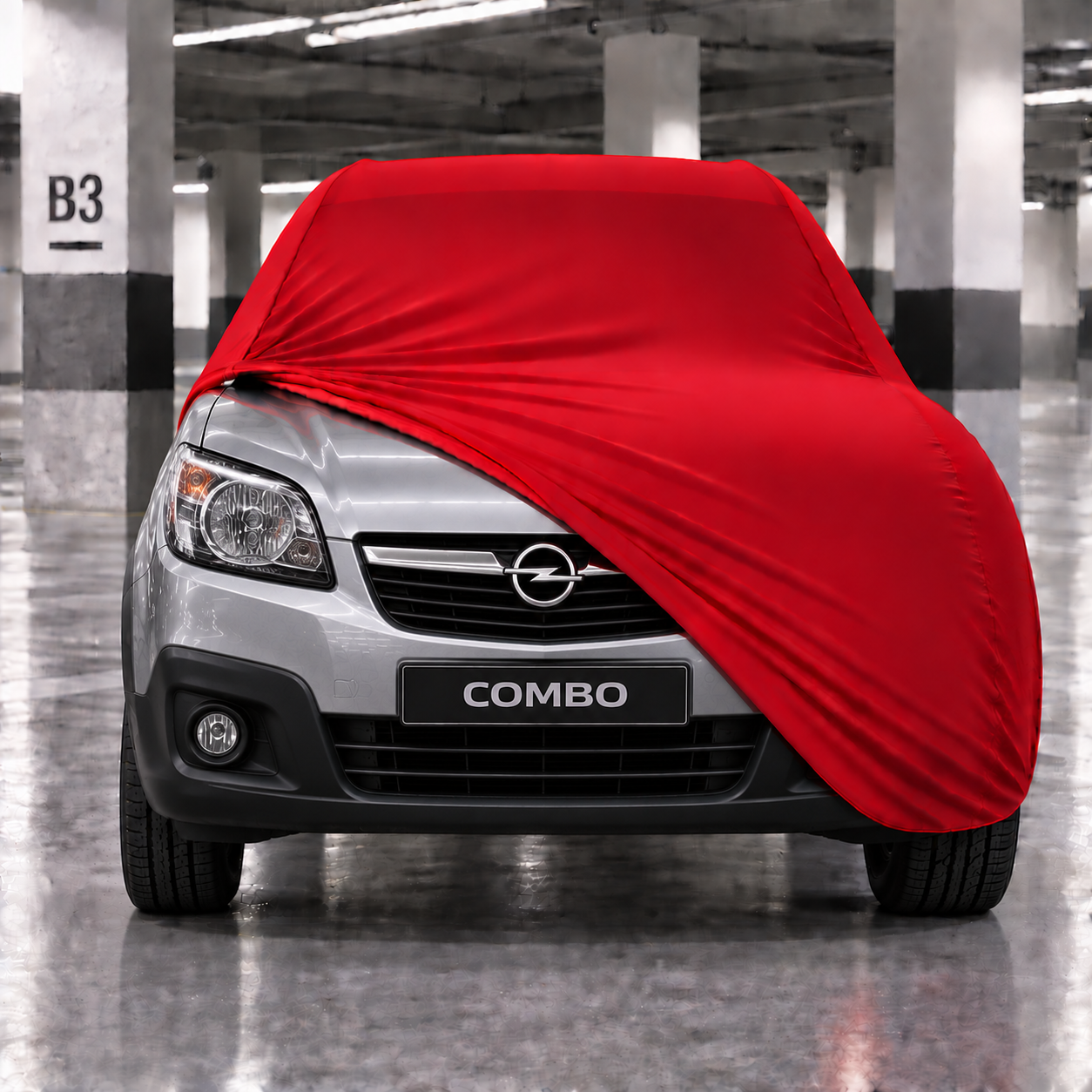Opel Combo Tour 2012-2018 Araba Brandası Yazlık Kumaş Oto Branda – Araca Özel Uyum