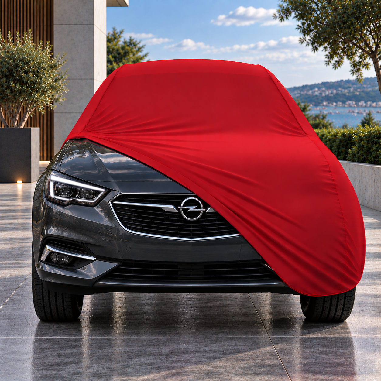 Opel Insignia 2017-2022 Araba Brandası Yazlık Kumaş Oto Branda – Araca Özel Uyum