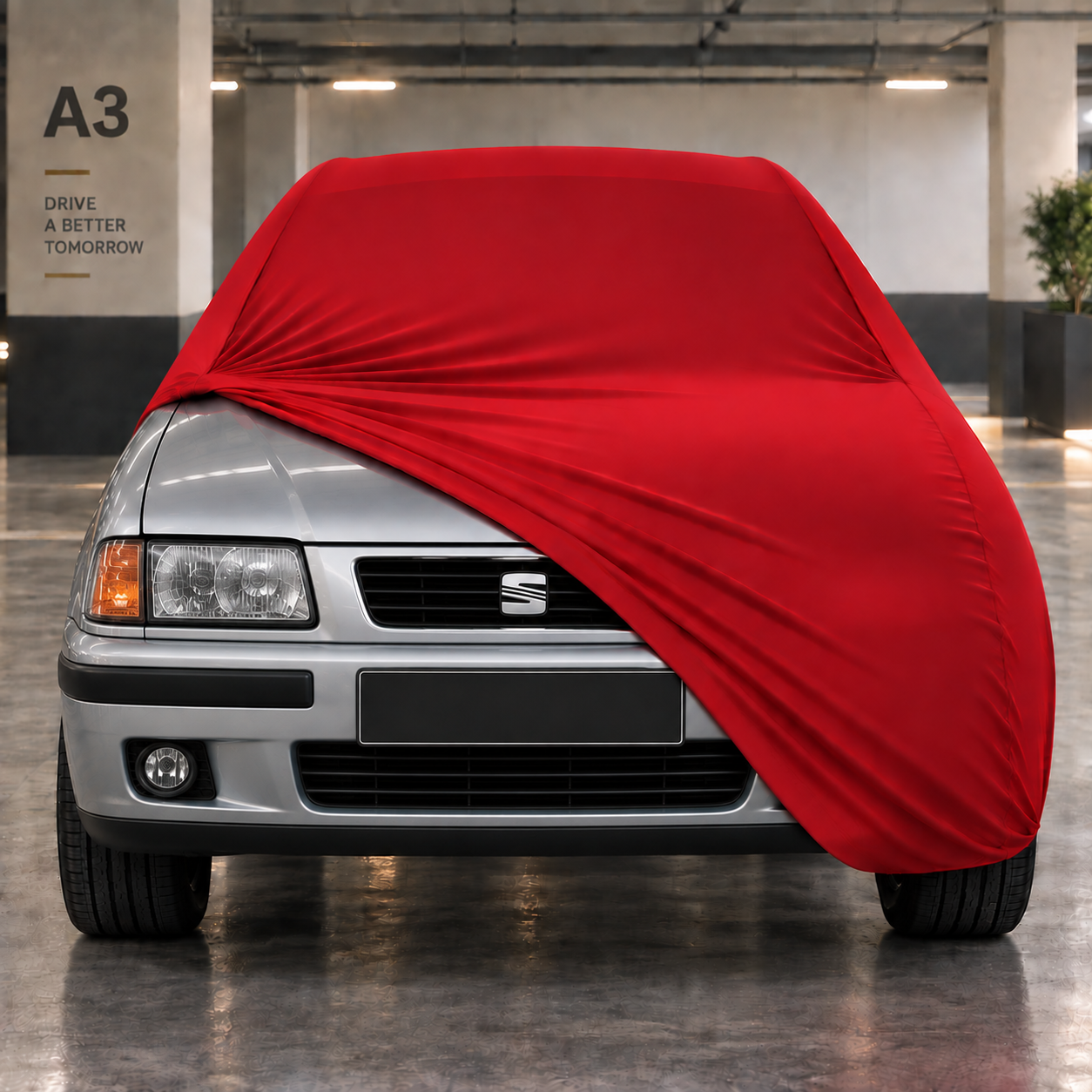 Seat Ibiza Hatchback 1994-2002 Araba Brandası Yazlık Kumaş Oto Branda – Araca Özel Uyum