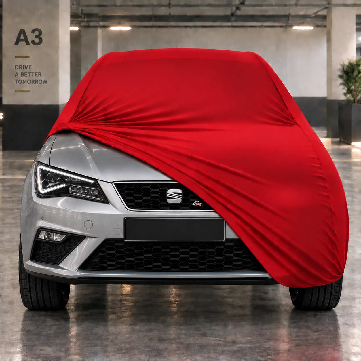 Seat Leon 2013-2020 Araba Brandası Yazlık Kumaş Oto Branda – Araca Özel Uyum
