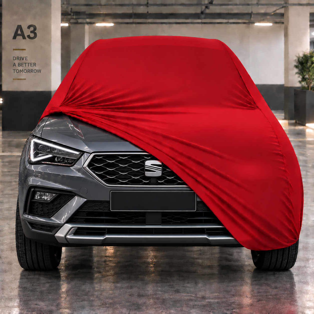 Seat Tarraco 2021-2024 Araba Brandası Yazlık Kumaş Oto Branda – Araca Özel Uyum