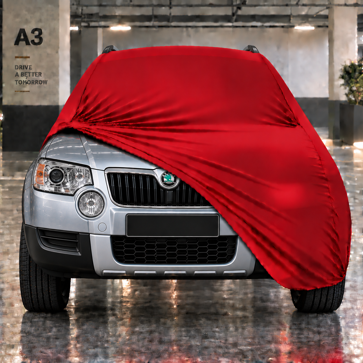Skoda Yeti Araba Brandası Yazlık Kumaş Oto Branda – Araca Özel Uyum