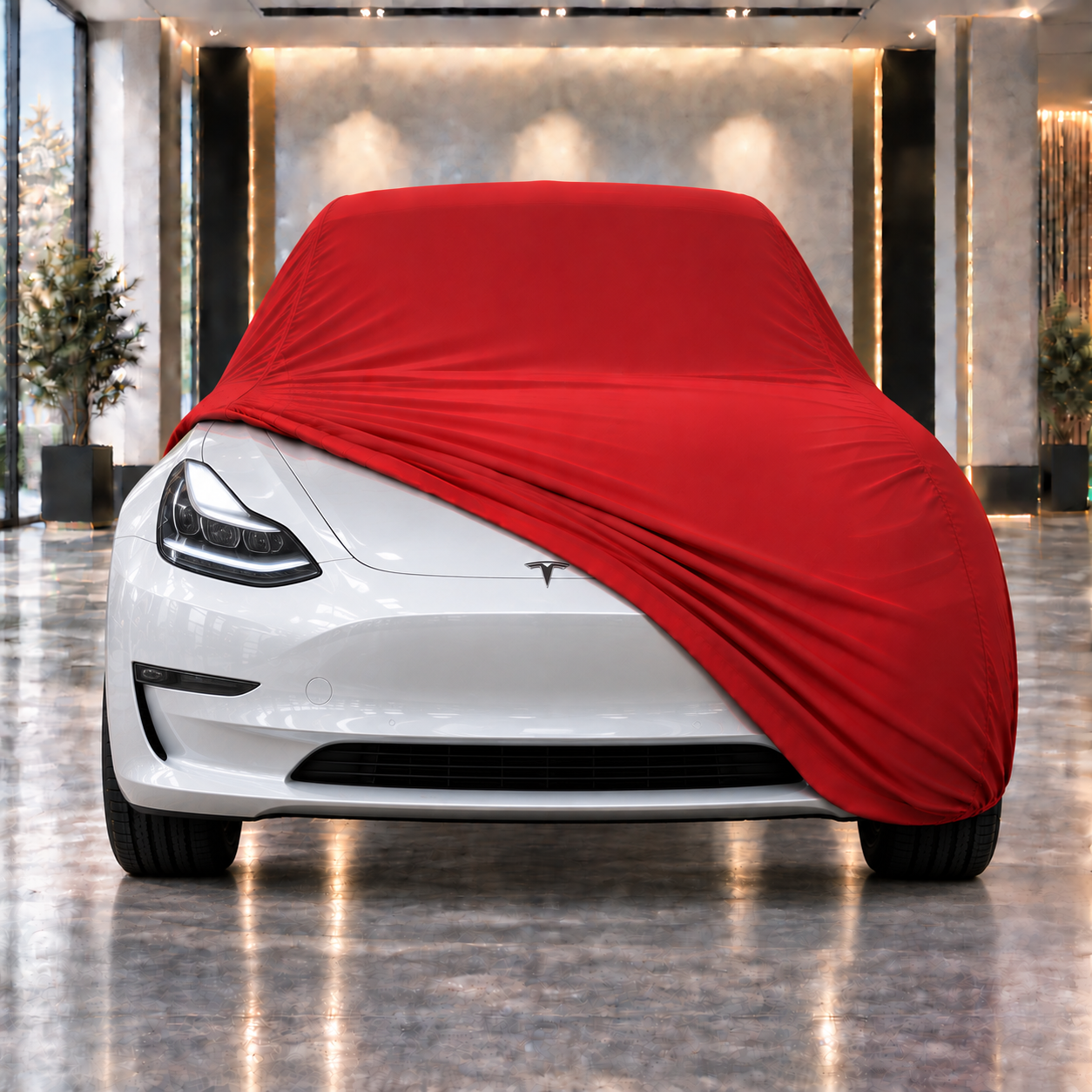 Tesla Model 3 Araba Brandası Yazlık Kumaş Oto Branda – Araca Özel Uyum
