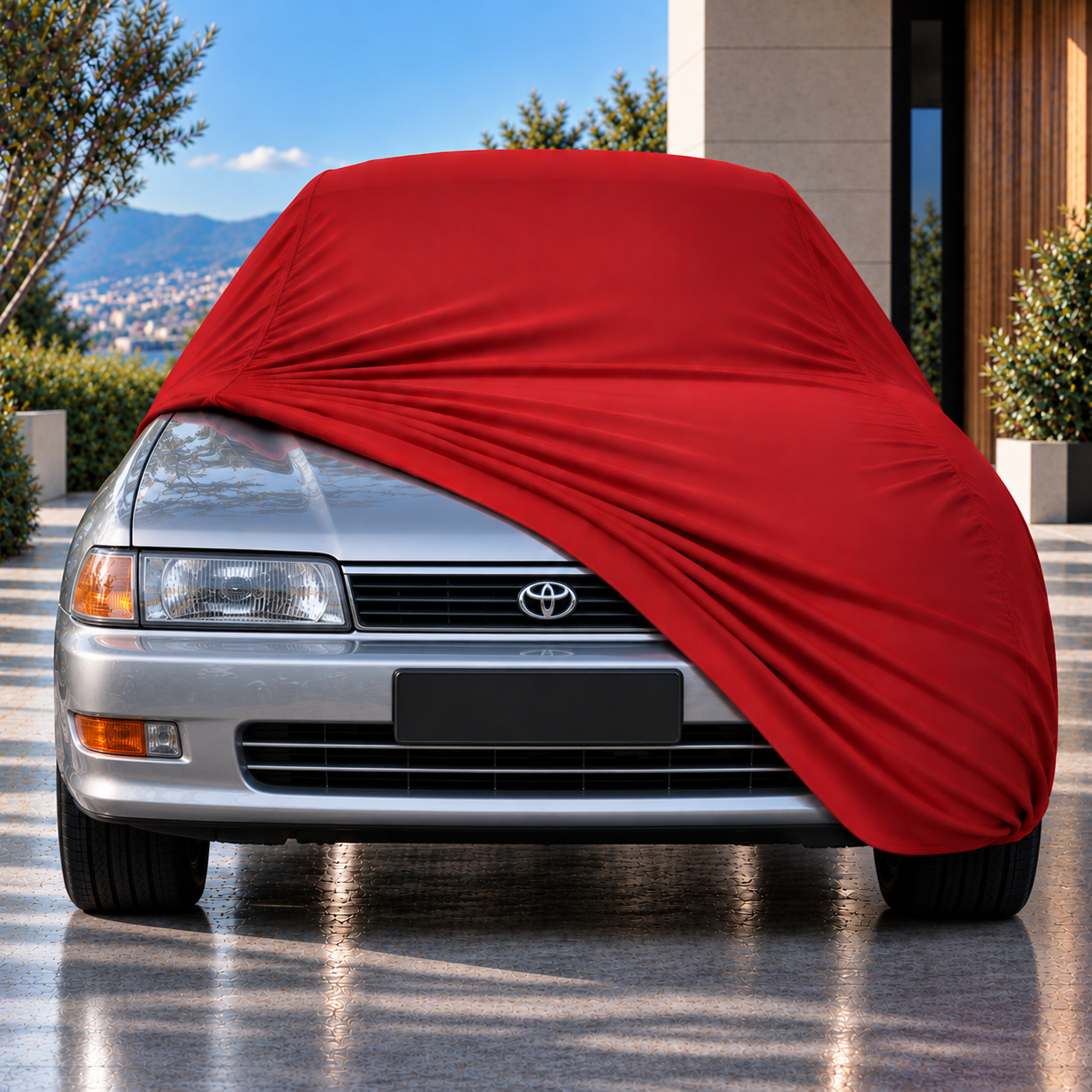 Toyota Corolla 1993-1998 Araba Brandası Yazlık Kumaş Oto Branda – Araca Özel Uyum