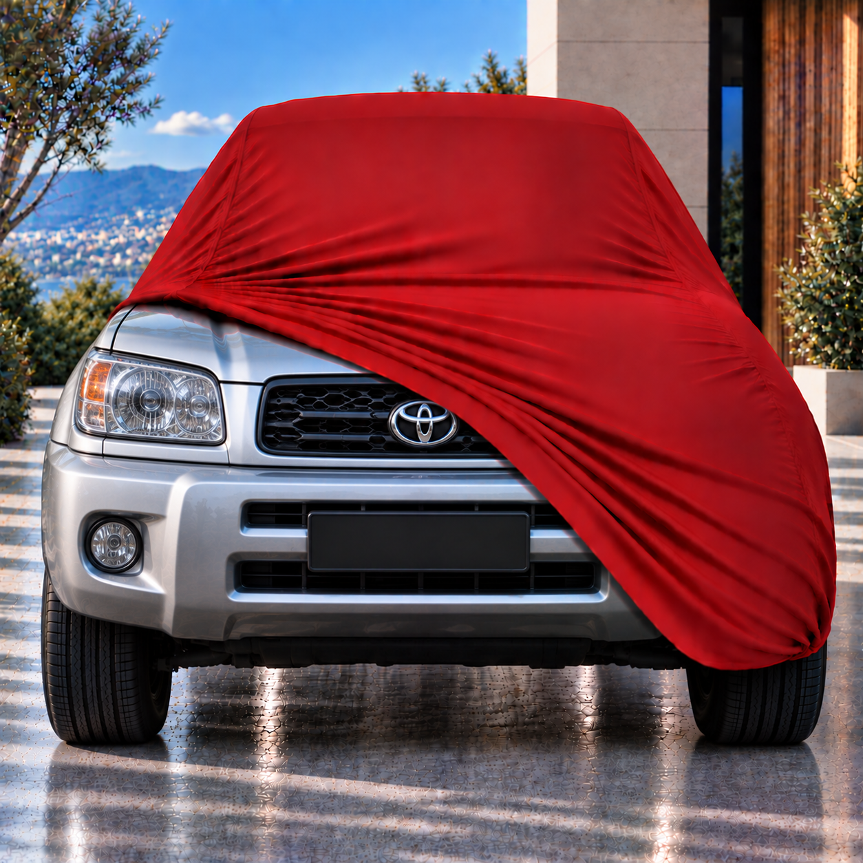 Toyota RAV4 2000-2006 Araba Brandası Yazlık Kumaş Oto Branda – Araca Özel Uyum