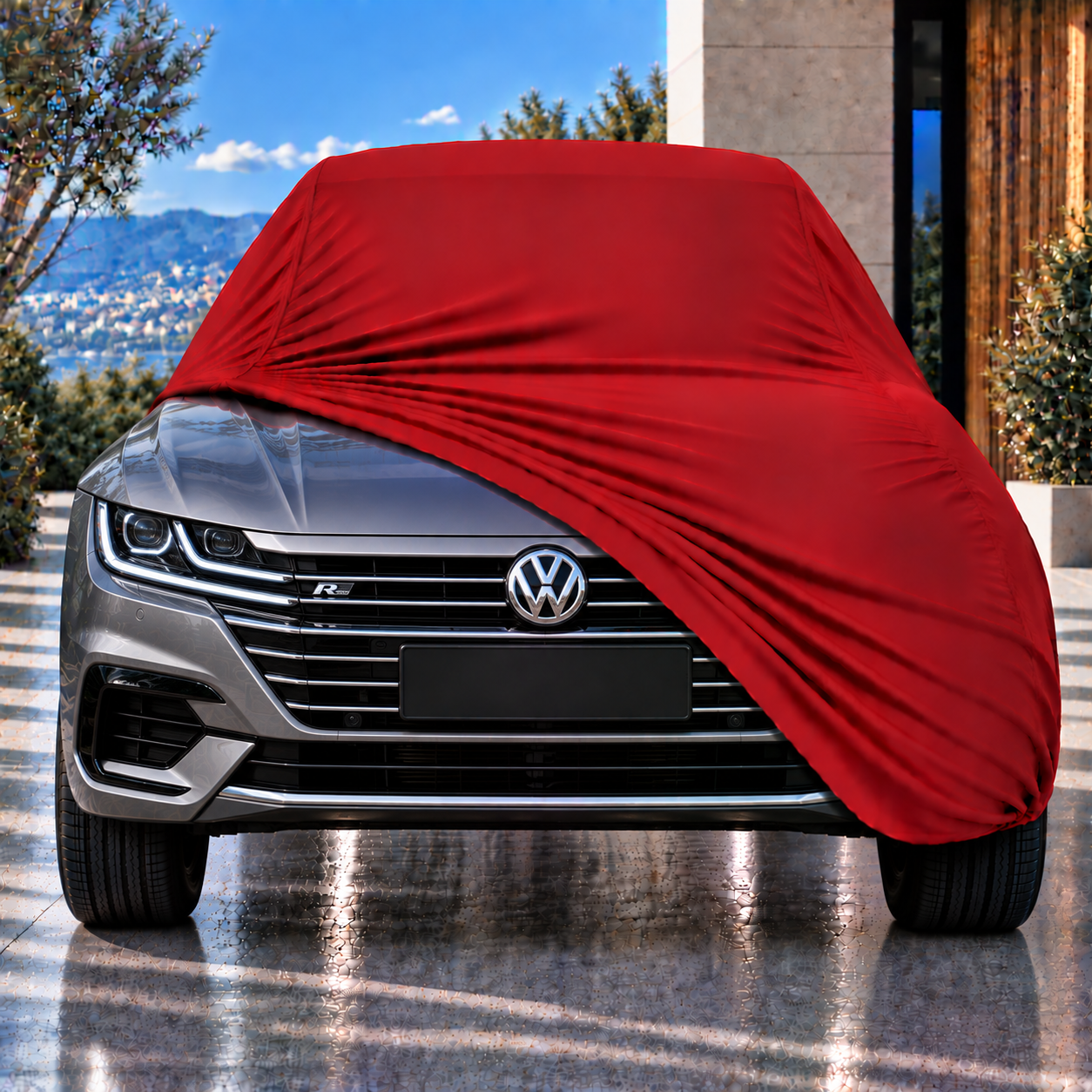 Volkswagen Arteon 2017-2020 Araba Brandası Yazlık Kumaş Oto Branda – Araca Özel Uyum