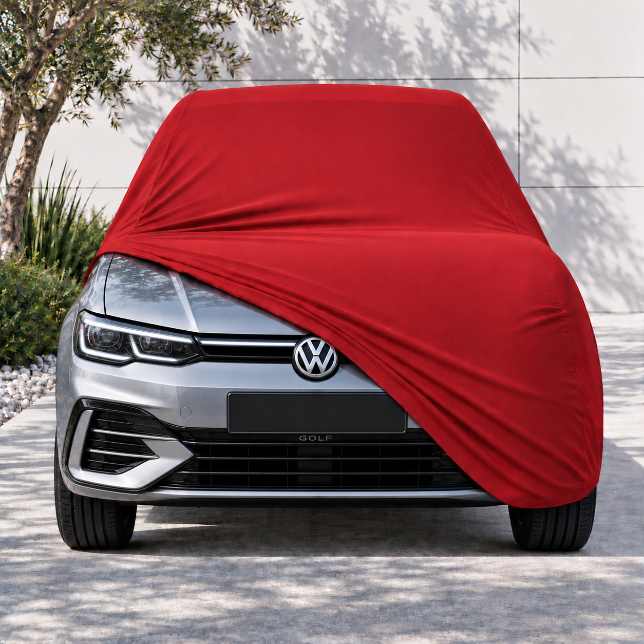 Volkswagen Golf 2024-Günümüz Araba Brandası Yazlık Kumaş Oto Branda – Araca Özel Uyum