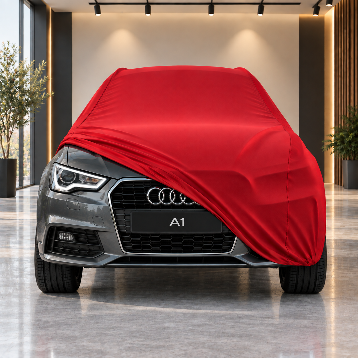 Audi A1 2015-2018 Araba Brandası Yazlık Kumaş Oto Branda – Araca Özel Uyum