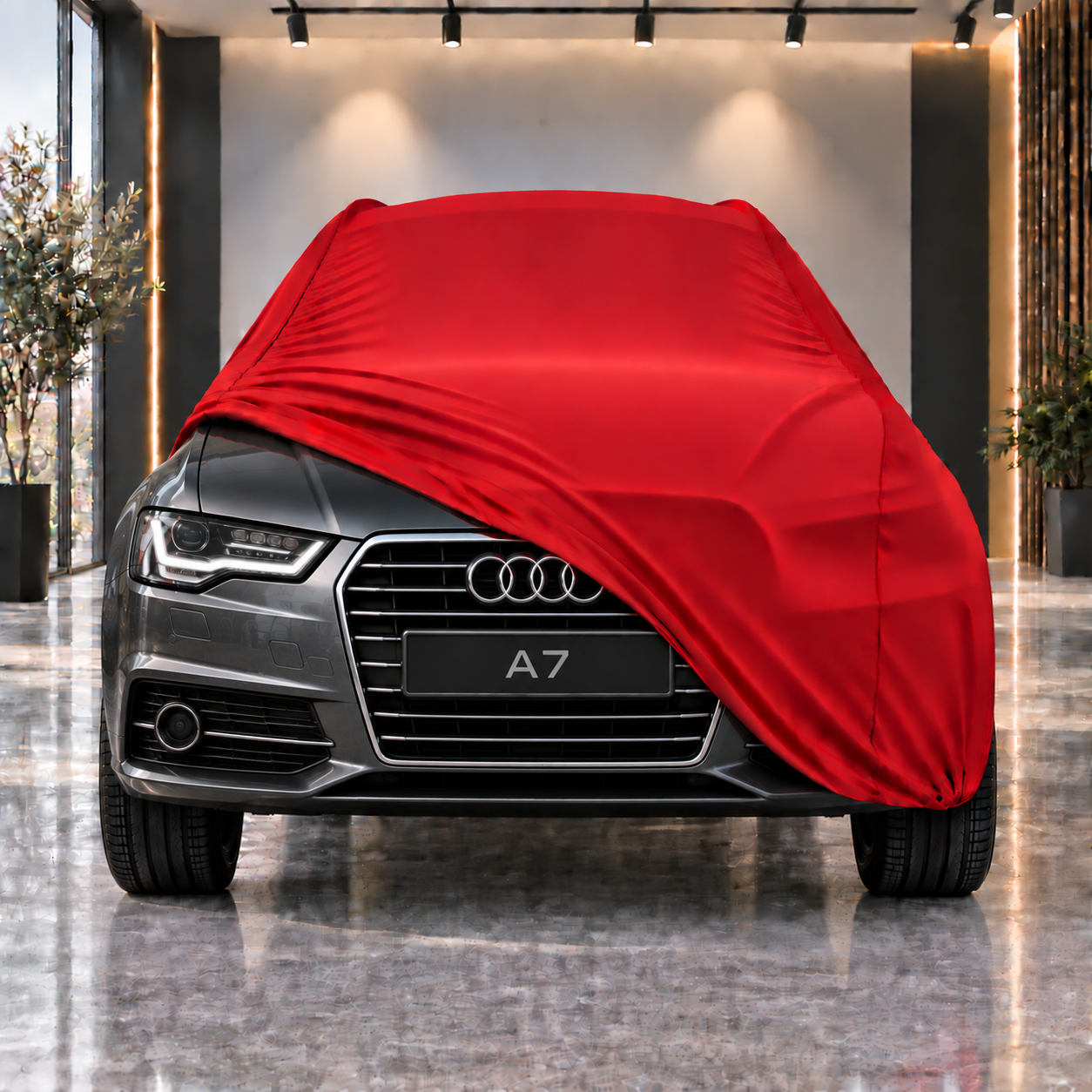 Audi A7 Sportback 2010-2018 Araba Brandası Yazlık Kumaş Oto Branda – Araca Özel Uyum