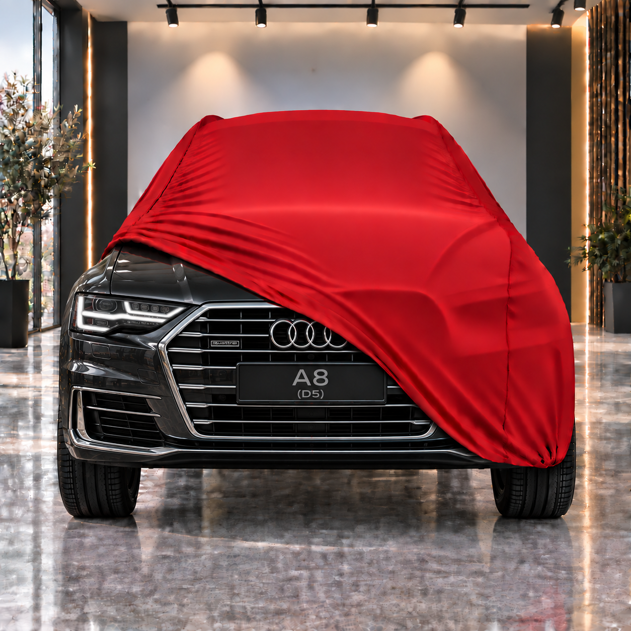 Audi A8 Long 2017-2026 Araba Brandası Yazlık Kumaş Oto Branda – Araca Özel Uyum