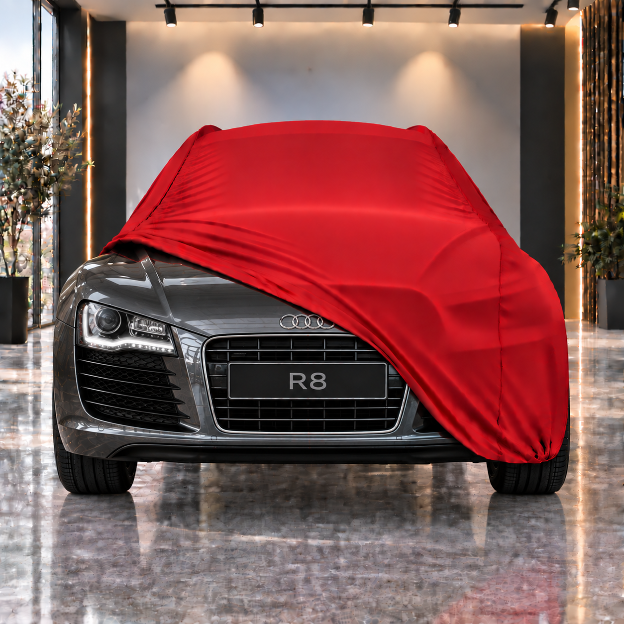 Audi R8 2006-2015 Araba Brandası Yazlık Kumaş Oto Branda – Araca Özel Uyum