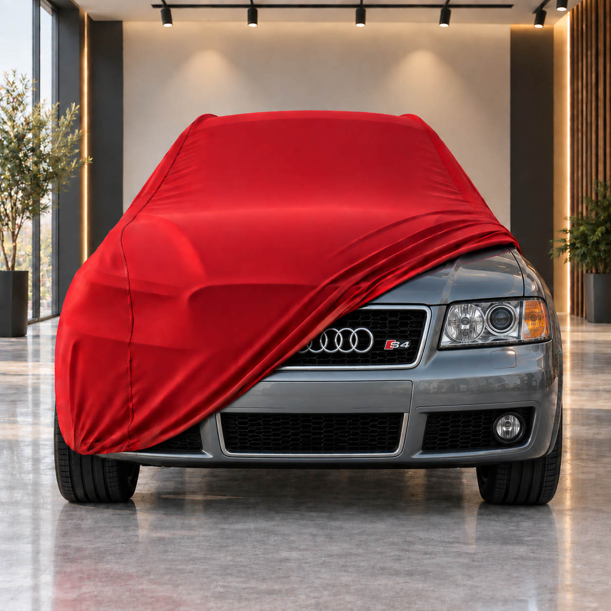 Audi S4 2003-2005 Araba Brandası Yazlık Kumaş Oto Branda – Araca Özel Uyum
