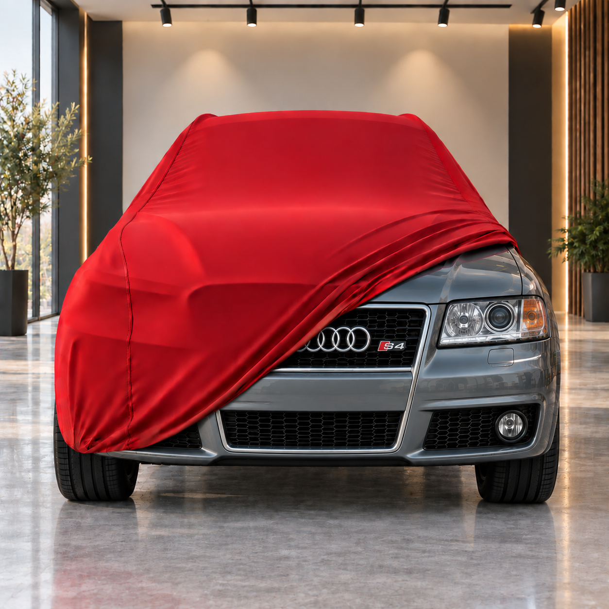 Audi S4 2005-2008 Araba Brandası Yazlık Kumaş Oto Branda – Araca Özel Uyum