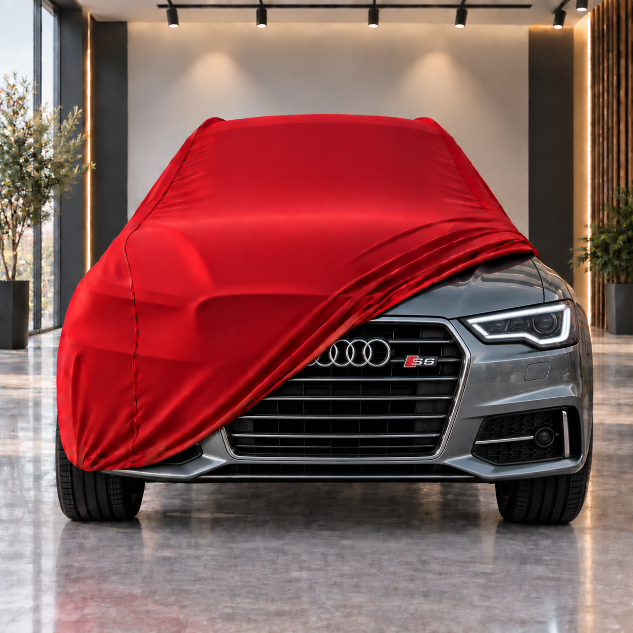 Audi S6 2012-2018 Araba Brandası Yazlık Kumaş Oto Branda – Araca Özel Uyum