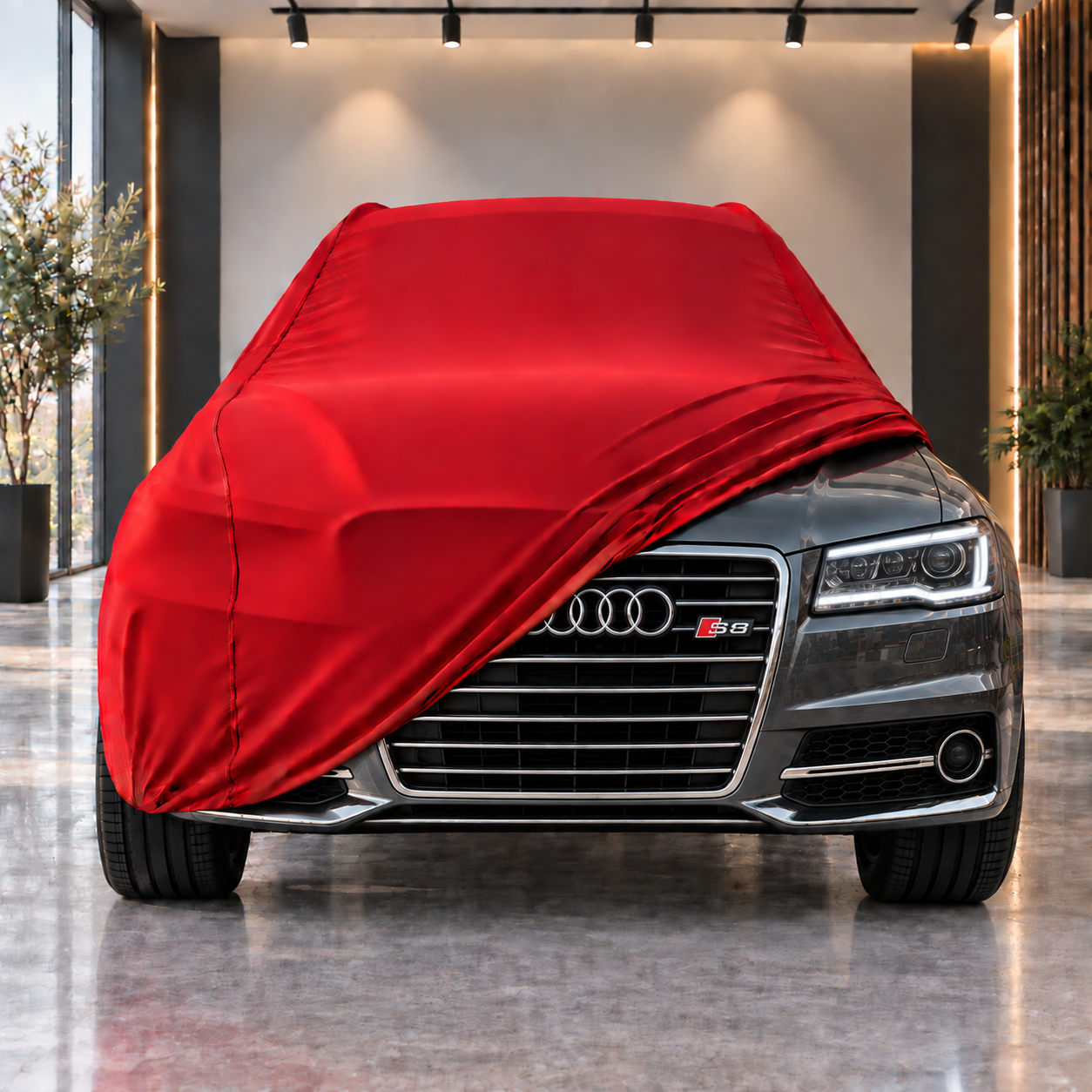 Audi S8 2012-2017 Araba Brandası Yazlık Kumaş Oto Branda – Araca Özel Uyum
