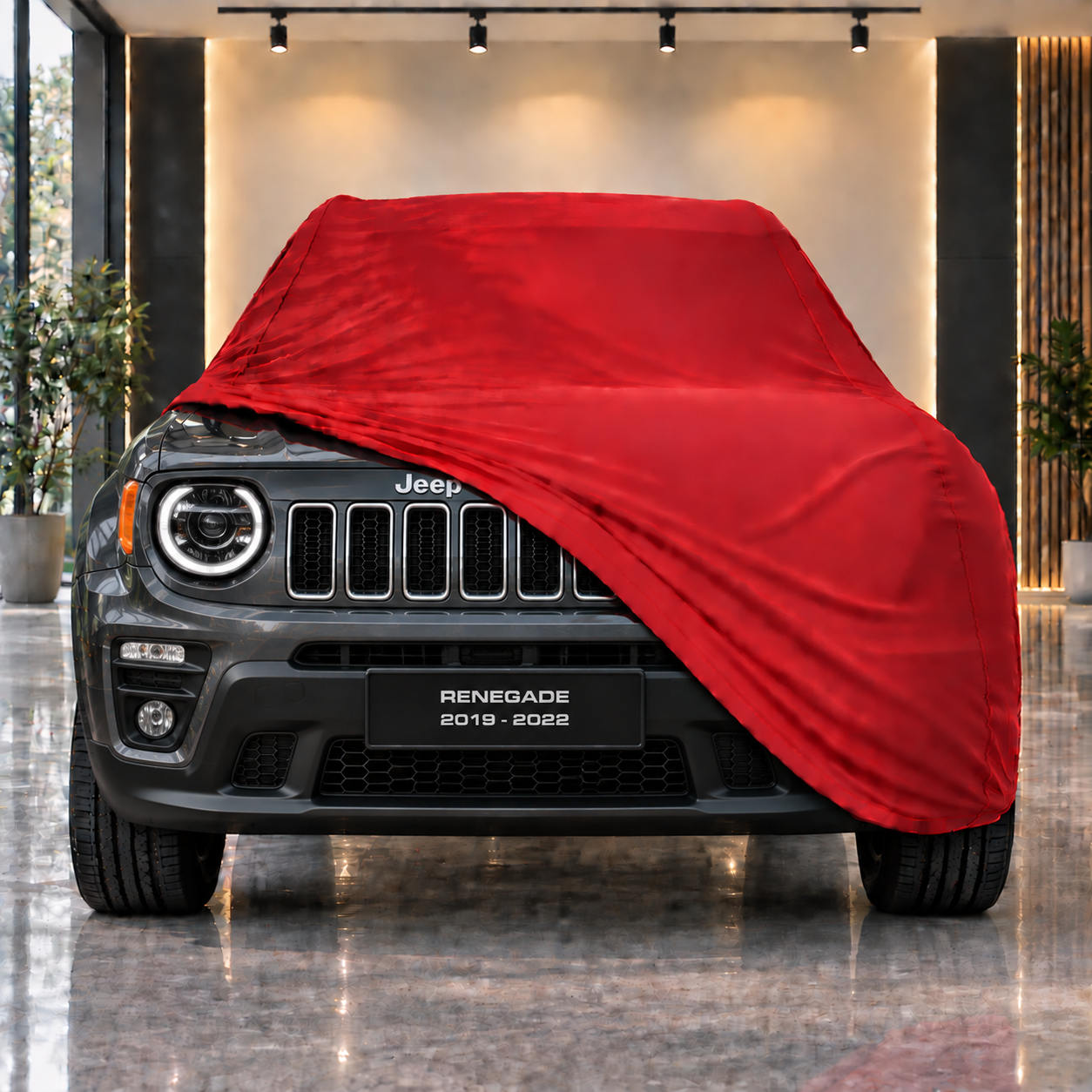 Jeep Renegade 2019-2022 Araba Brandası Yazlık Kumaş Oto Branda – Araca Özel Uyum